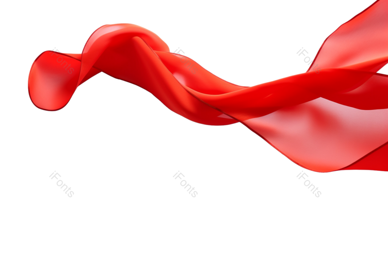 装饰图片,元素元素,缎带PNG,绸带免抠素材